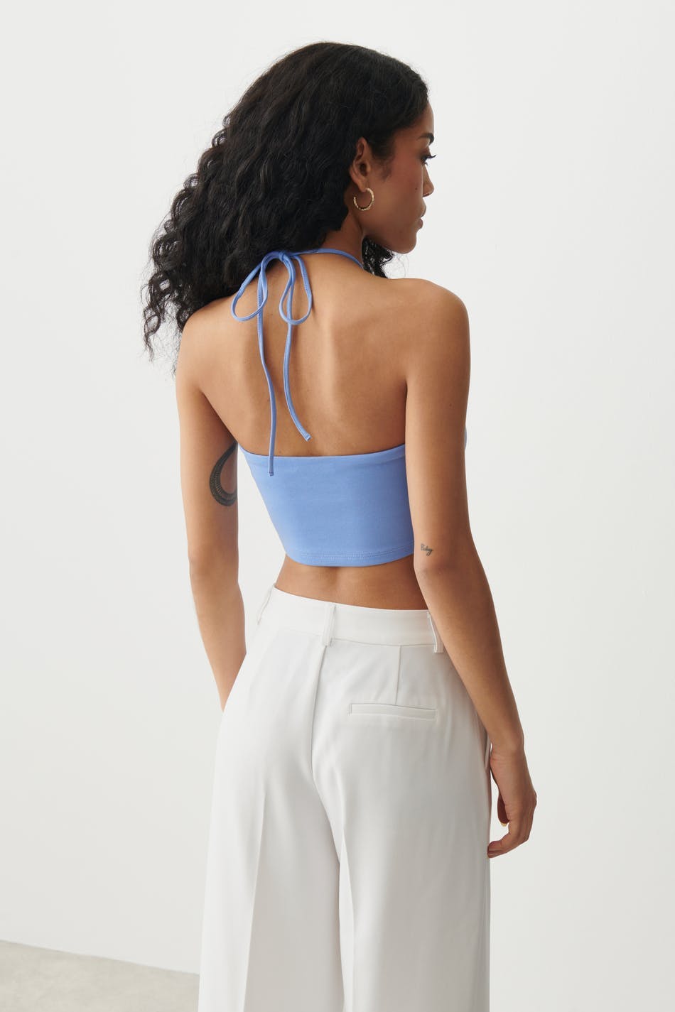Strap details bandeau - Blanc