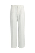 linen trousers - Lt linen beige