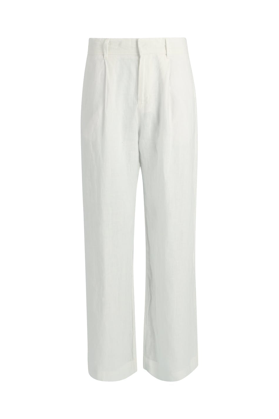 linen trousers - Lt linen beige
