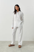 lovisa linen shirt - Blanc