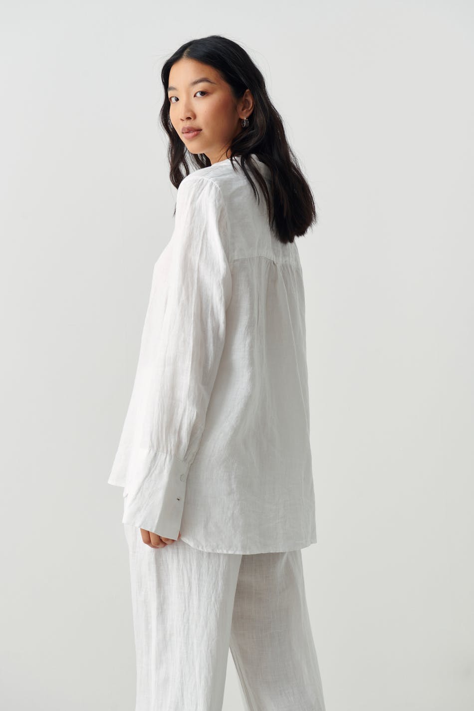 lovisa linen shirt - Blanc
