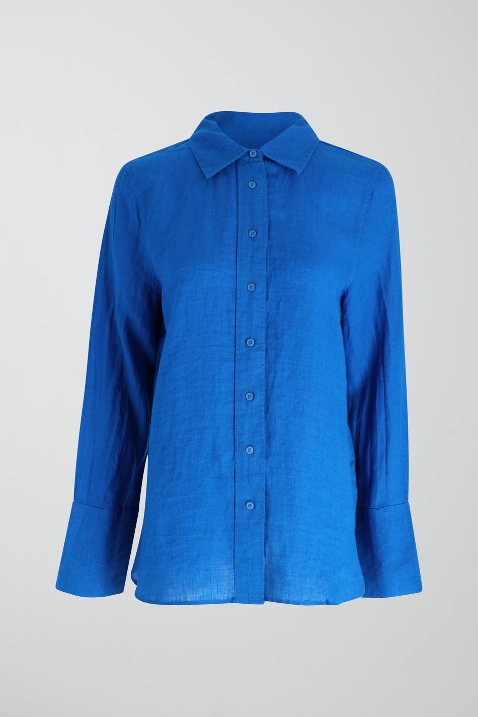lovisa linen shirt - Blue wave
