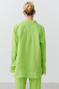 lovisa linen shirt - Noir