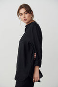 lovisa linen shirt - Lt linen beige