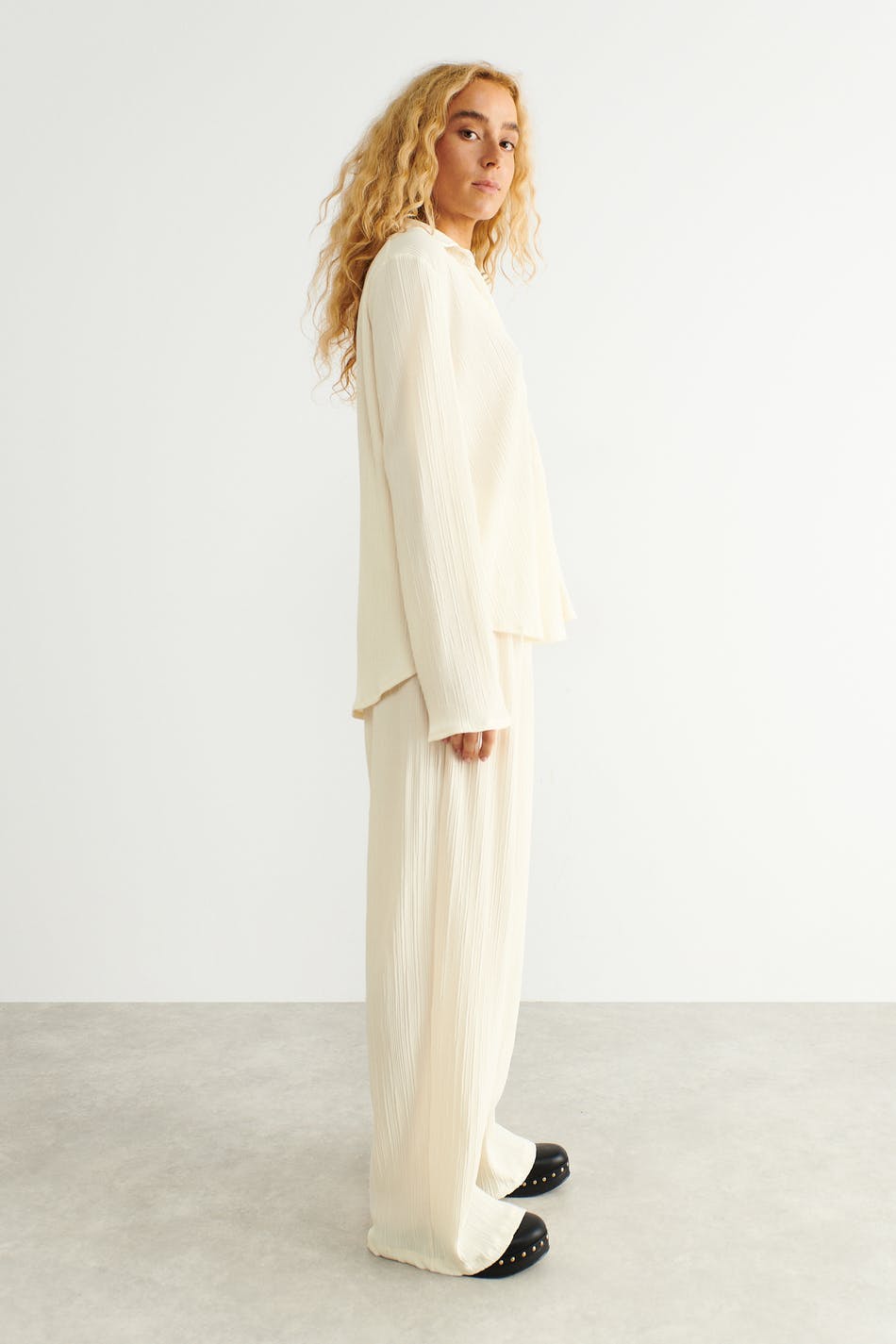 Pleated trousers - Noir