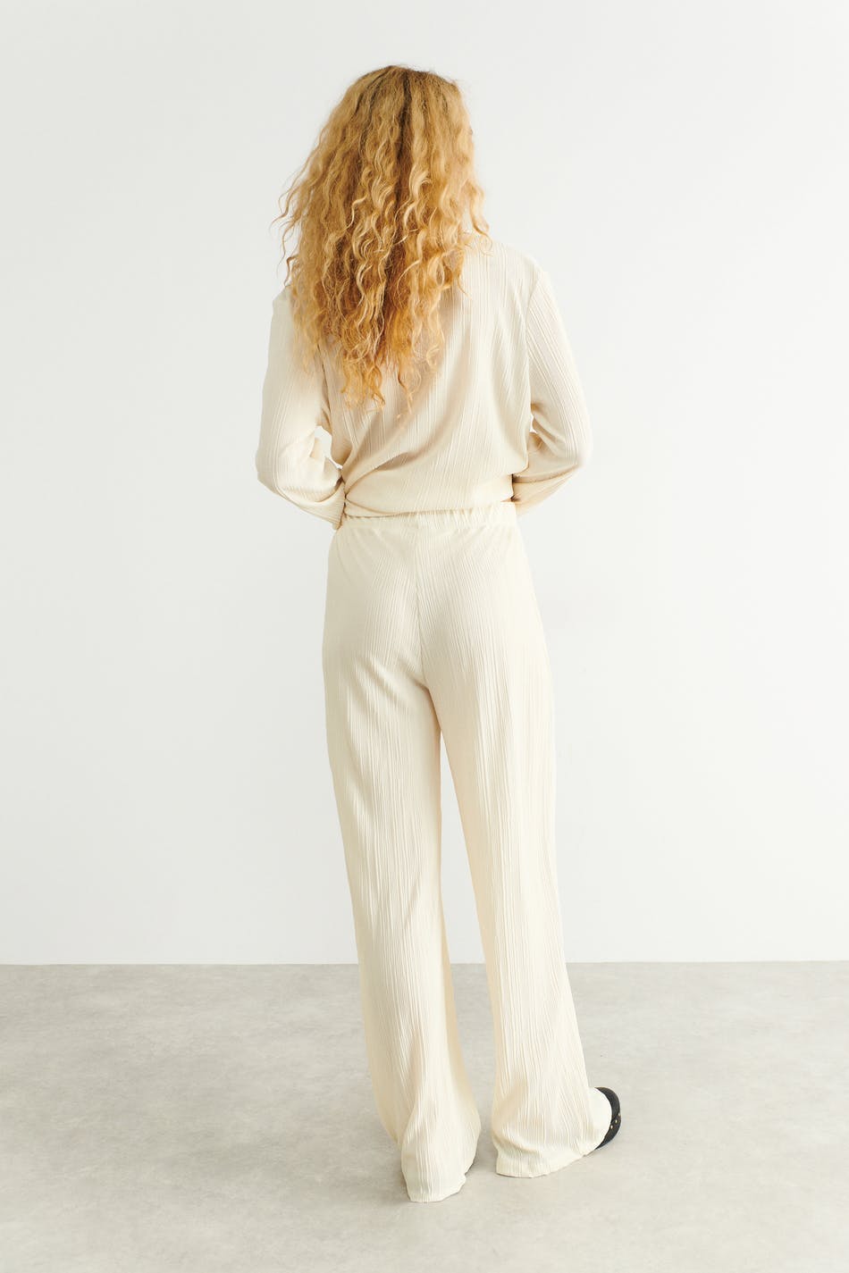 Pleated trousers - Noir
