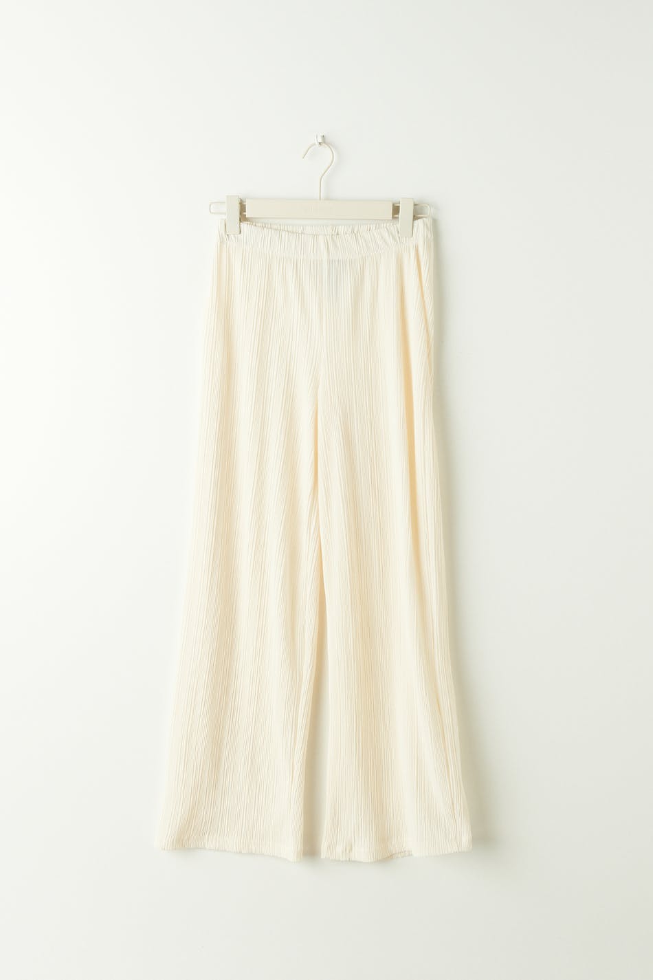 Pleated trousers - Ecru