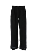 petite linen trousers - Lt linen beige