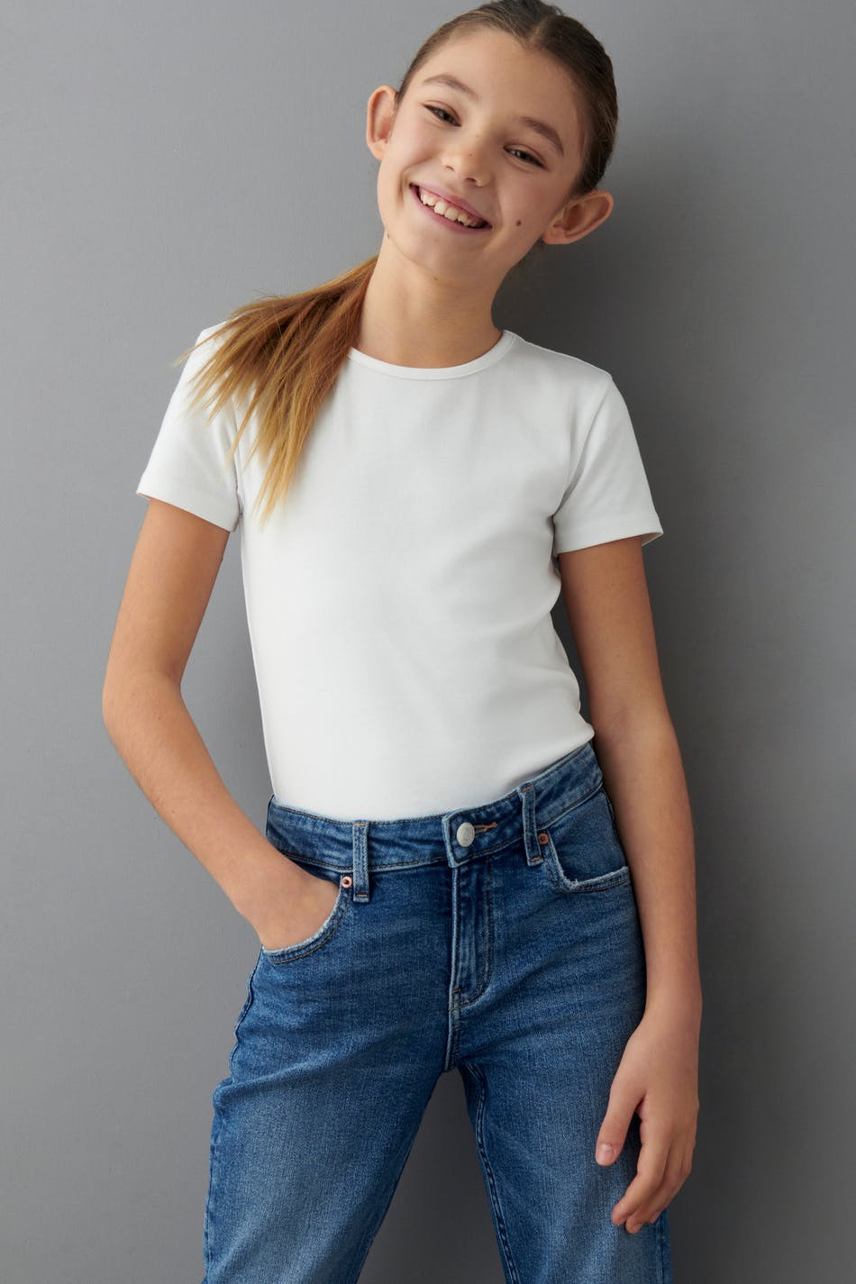 jeans - Mid blue