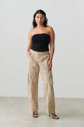 Stretch tube top - Noir