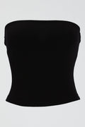Stretch tube top - Noir