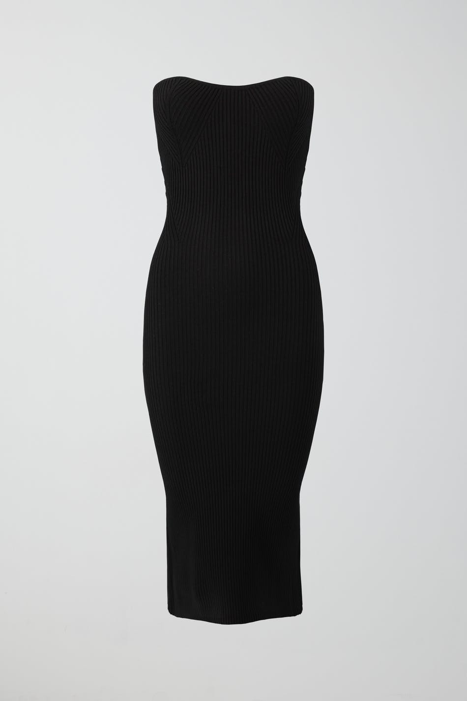 Knitted tube dress - Noir