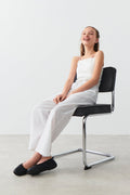 y linenmix trousers - Blanc
