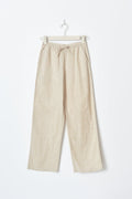 y linenmix trousers - Beige