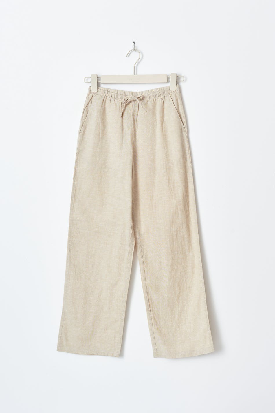y linenmix trousers - Beige