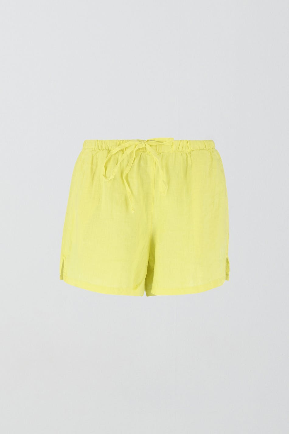 Disa linen shorts - Lemon sour