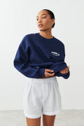 Lunia gauze shorts - Blanc