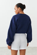 Lunia gauze shorts - Blanc
