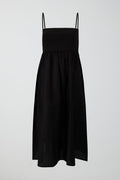 Bandeau midi dress - Noir