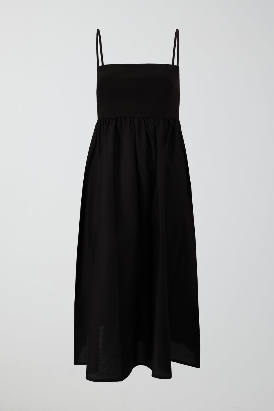 Bandeau midi dress - Noir