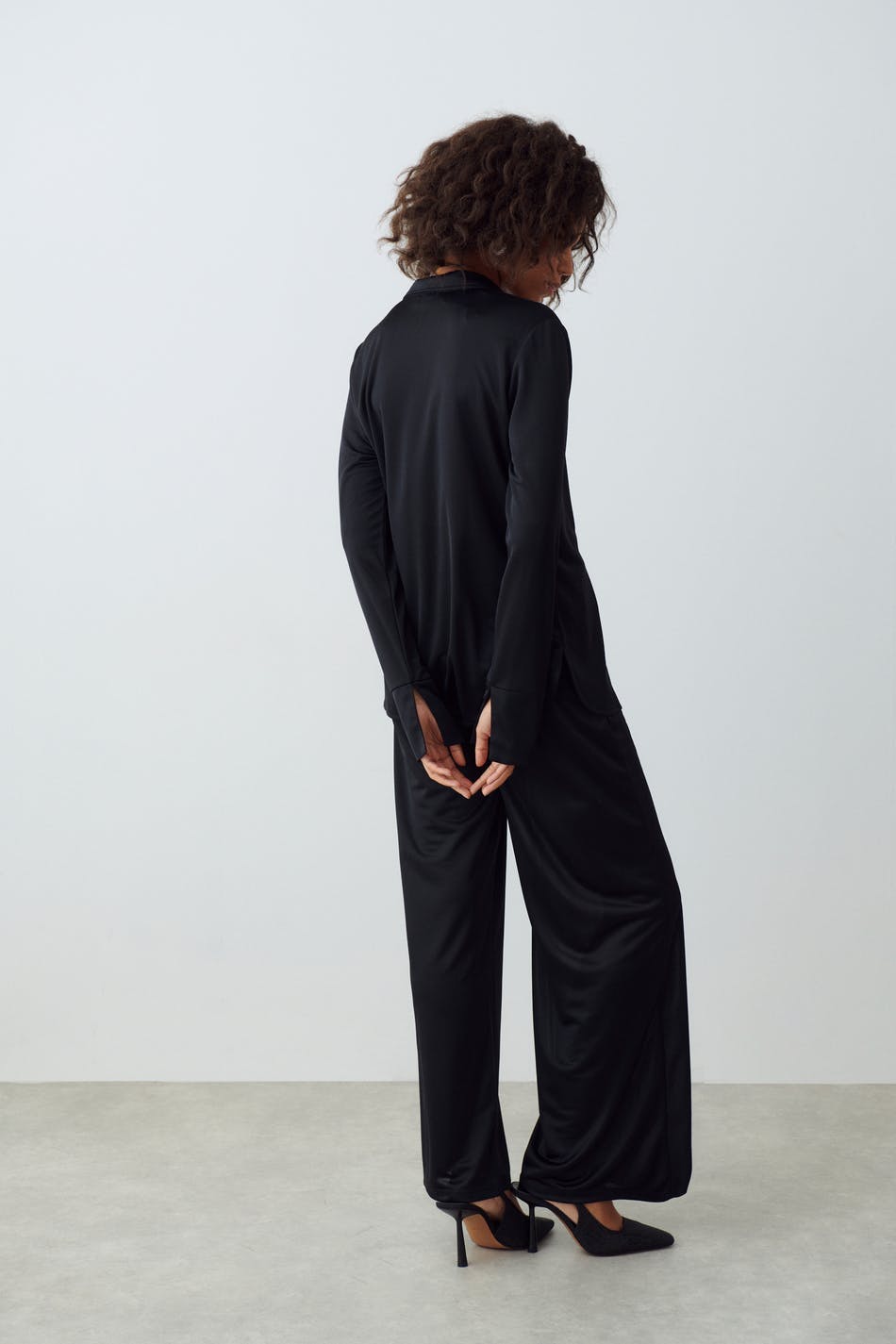 trousers - Noir