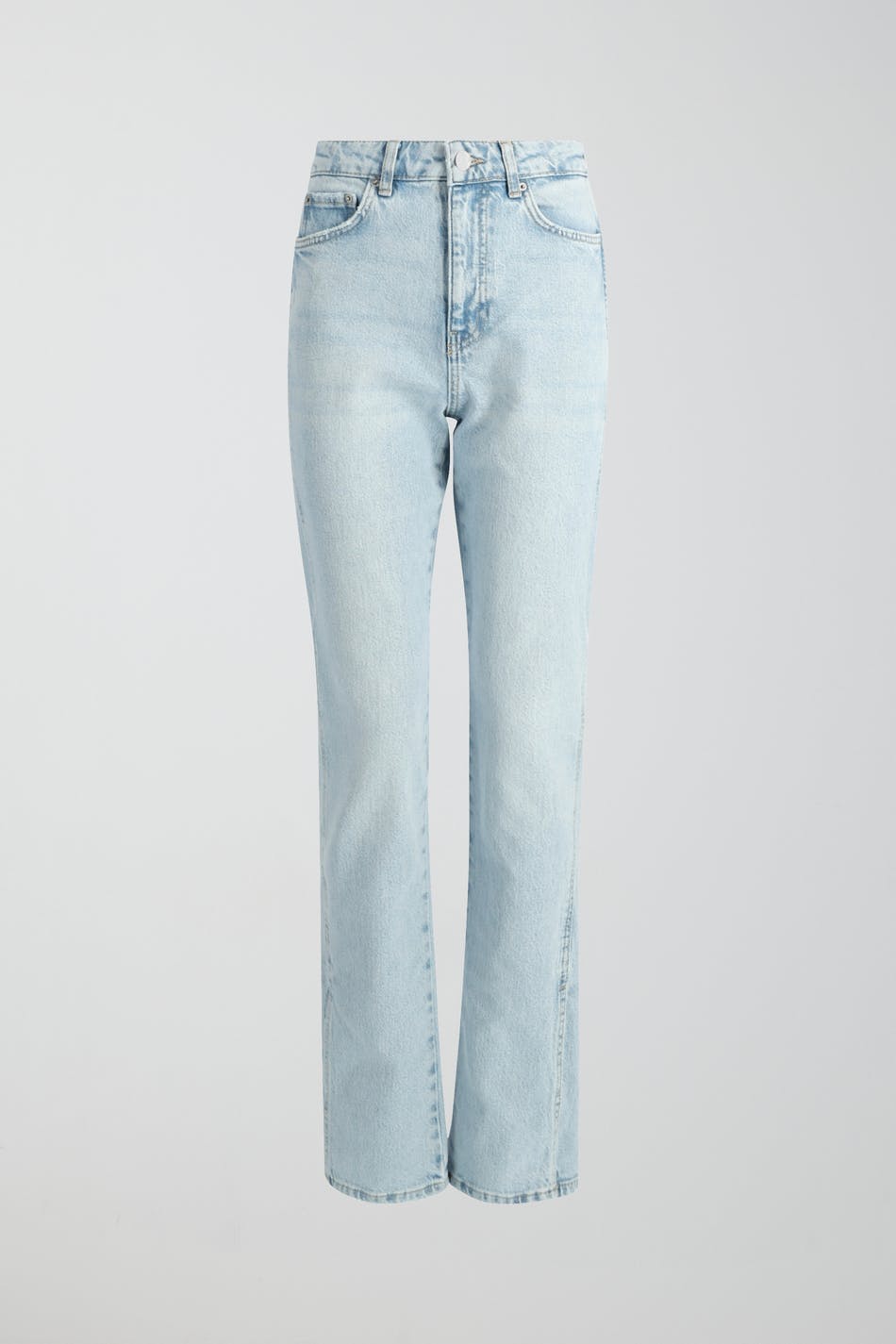 High straight tall jeans - Bleu clair