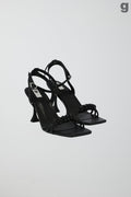 High heel strap sandals - Noir