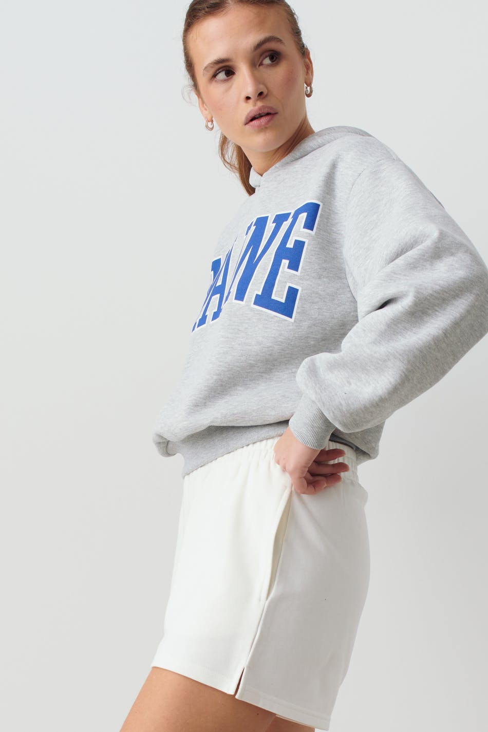 Sweatshorts - Blanc cassé