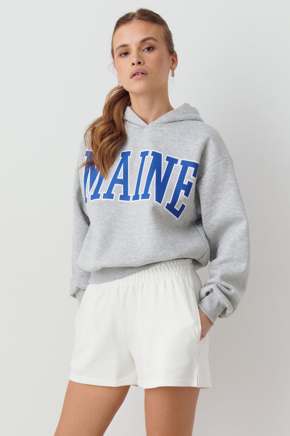 Sweatshorts - Blanc cassé
