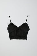 Cropped top - Noir