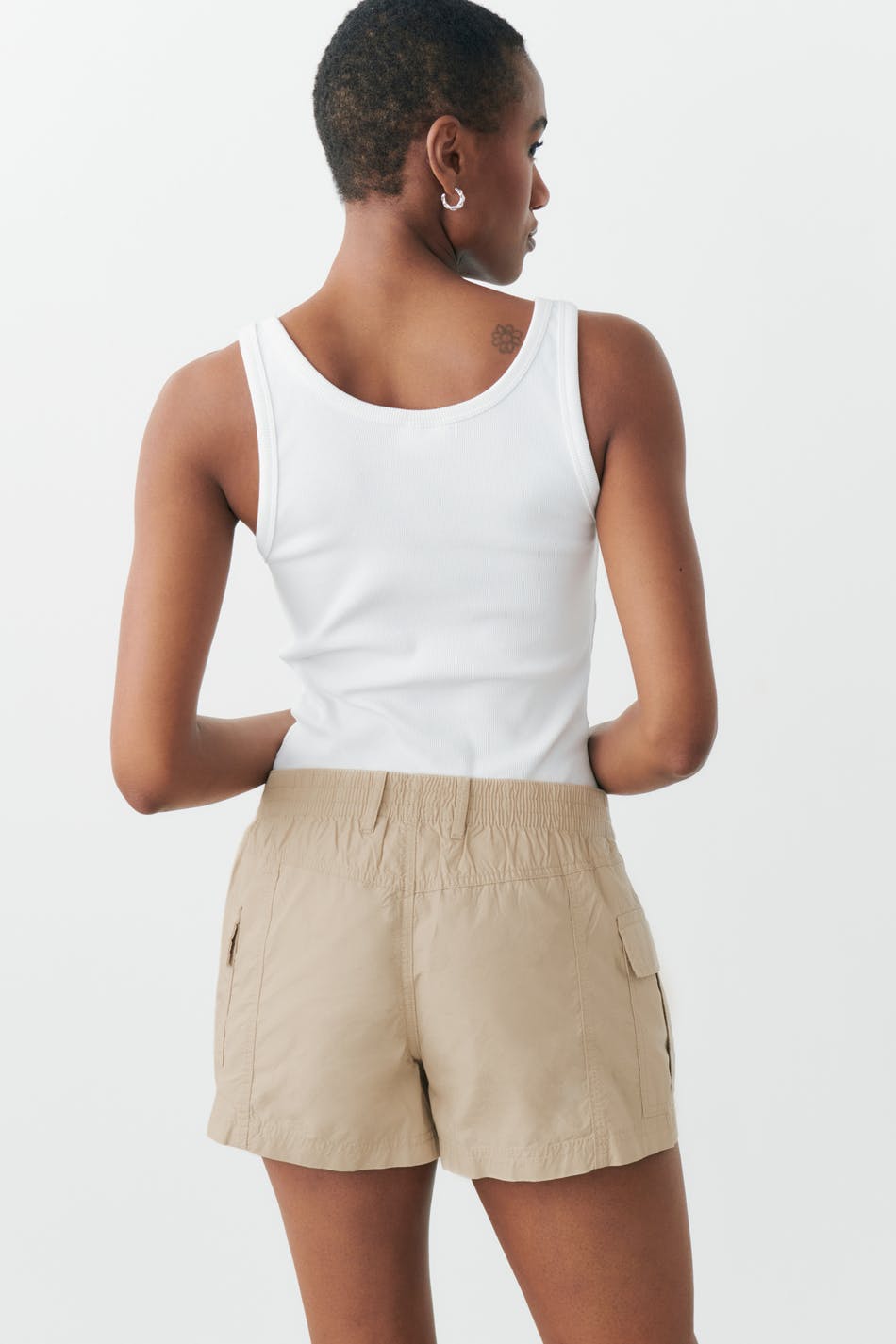 Cargo shorts - Oxford tan
