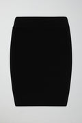 Knitted tube skirt - Noir