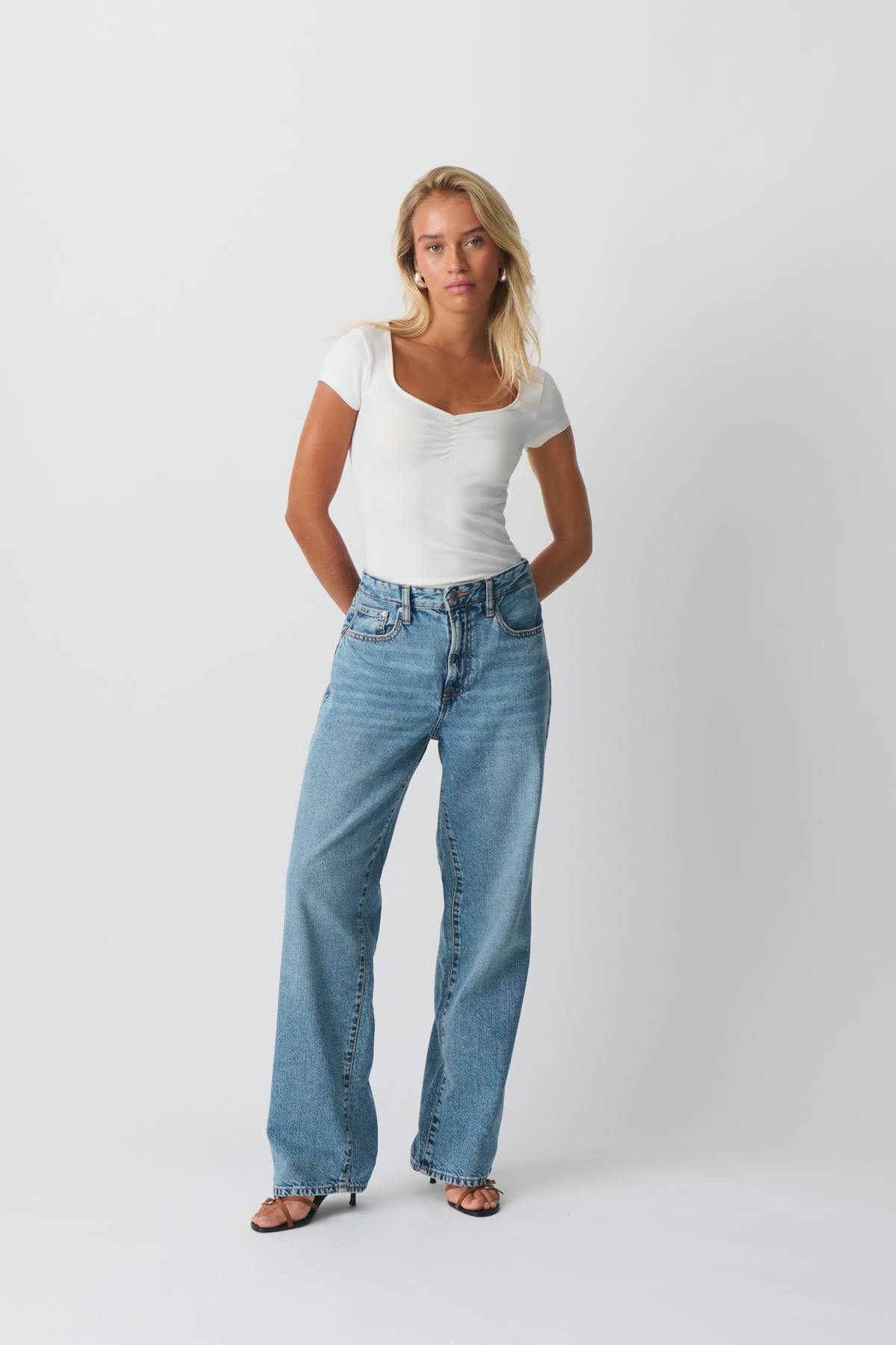 Baggy jeans - Gris
