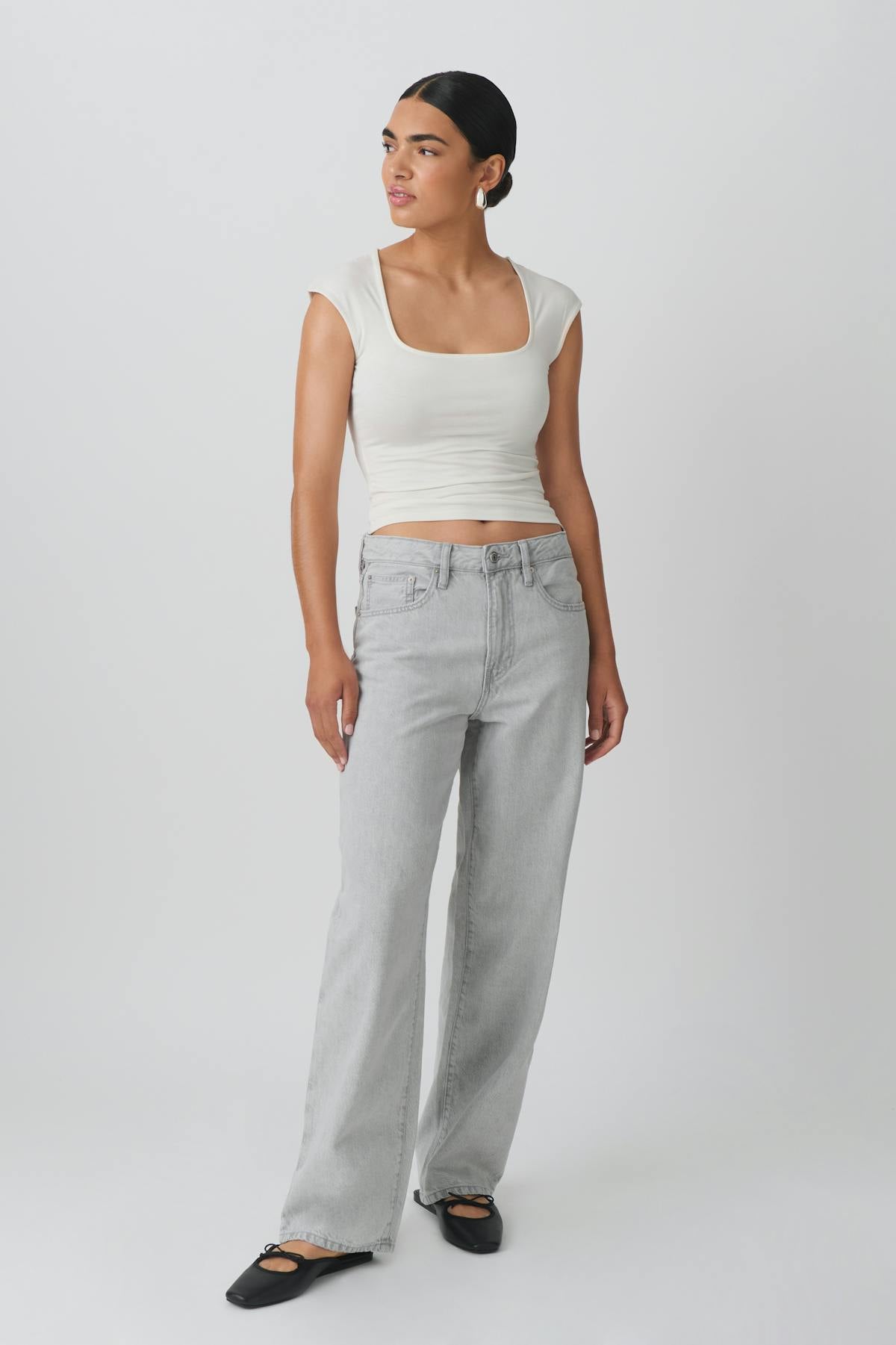 Baggy jeans - Gris