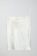 Satin singlet - Blanc cassé