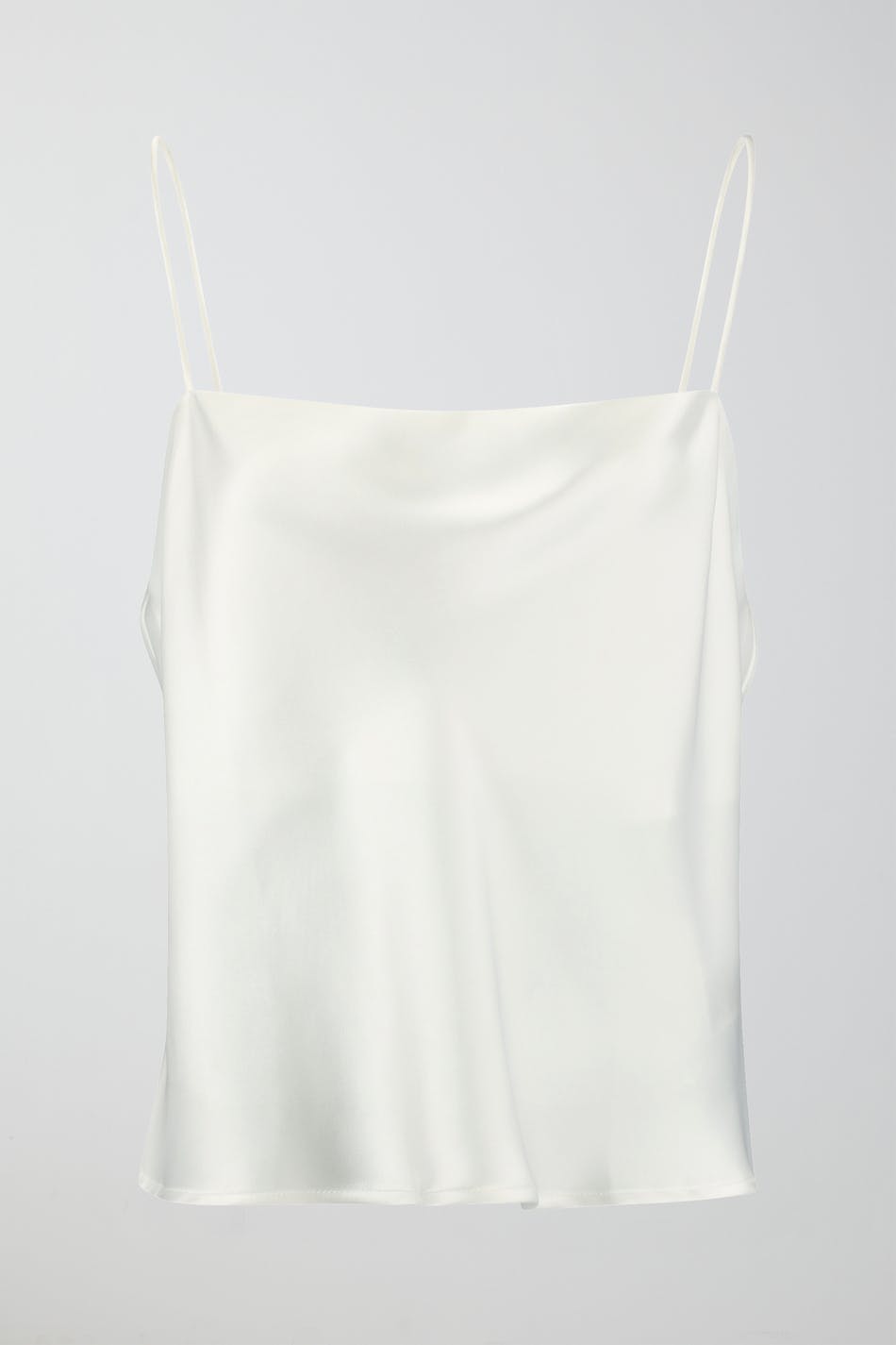 Satin singlet - Blanc cassé