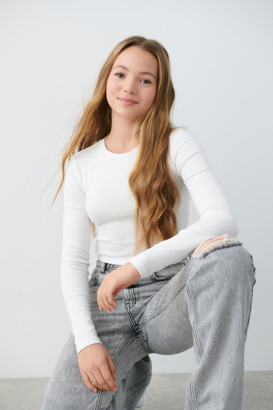 top - Blanc cassé