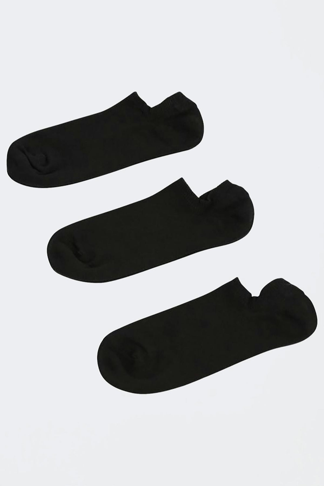 3-pack sneaker socks - Noir