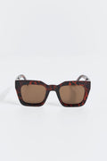 chunky sunglasses - Vert