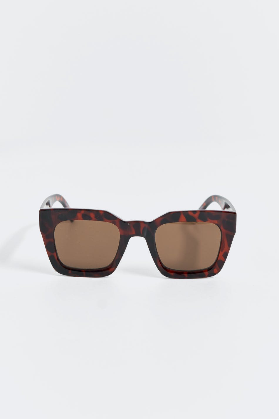 chunky sunglasses - Vert