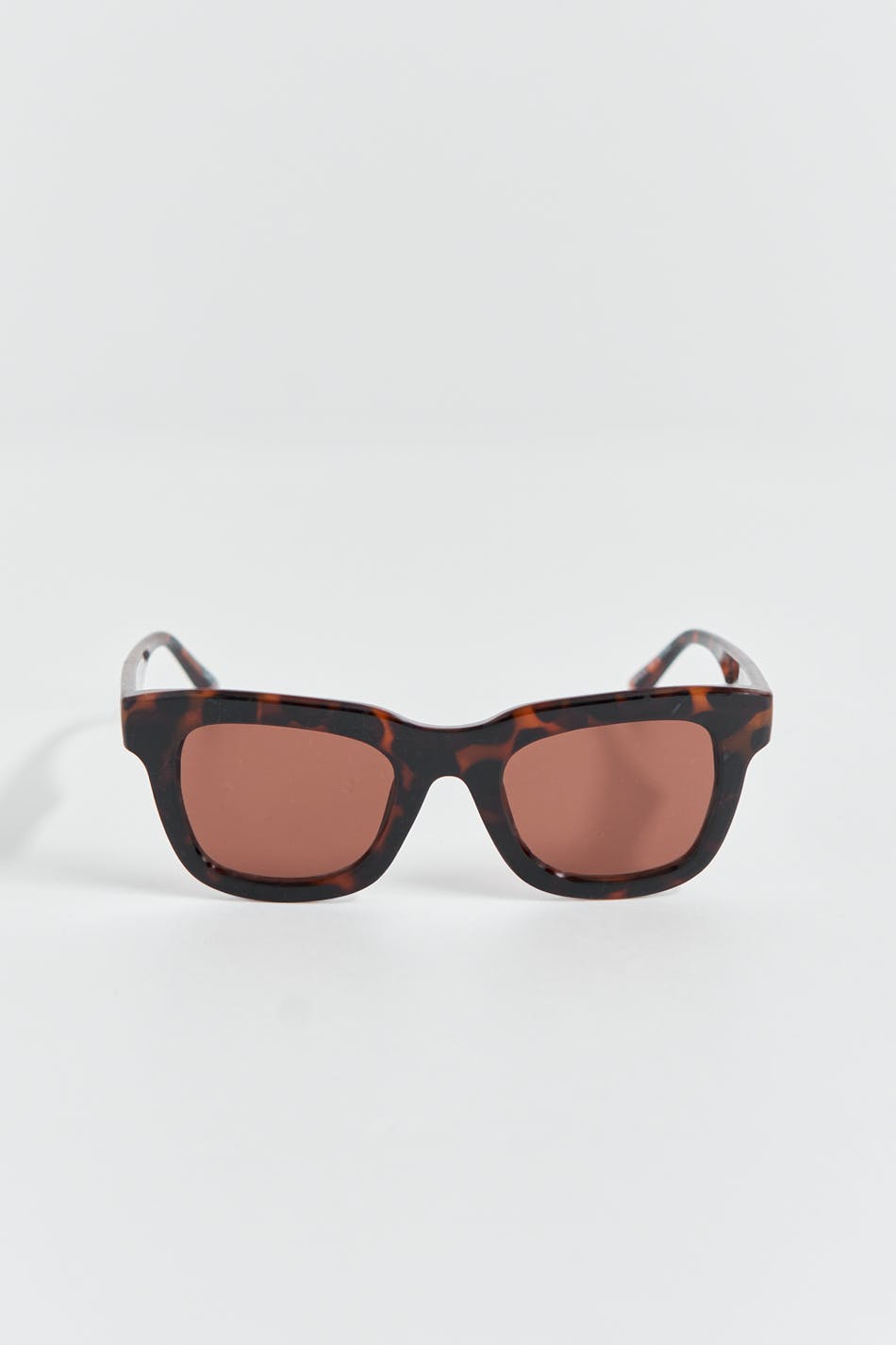 classic chunky sunglasses - Dk turtle