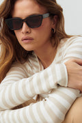 classic sunglasses - Noir