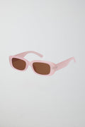 slim rectangular sunglasses - Turtle