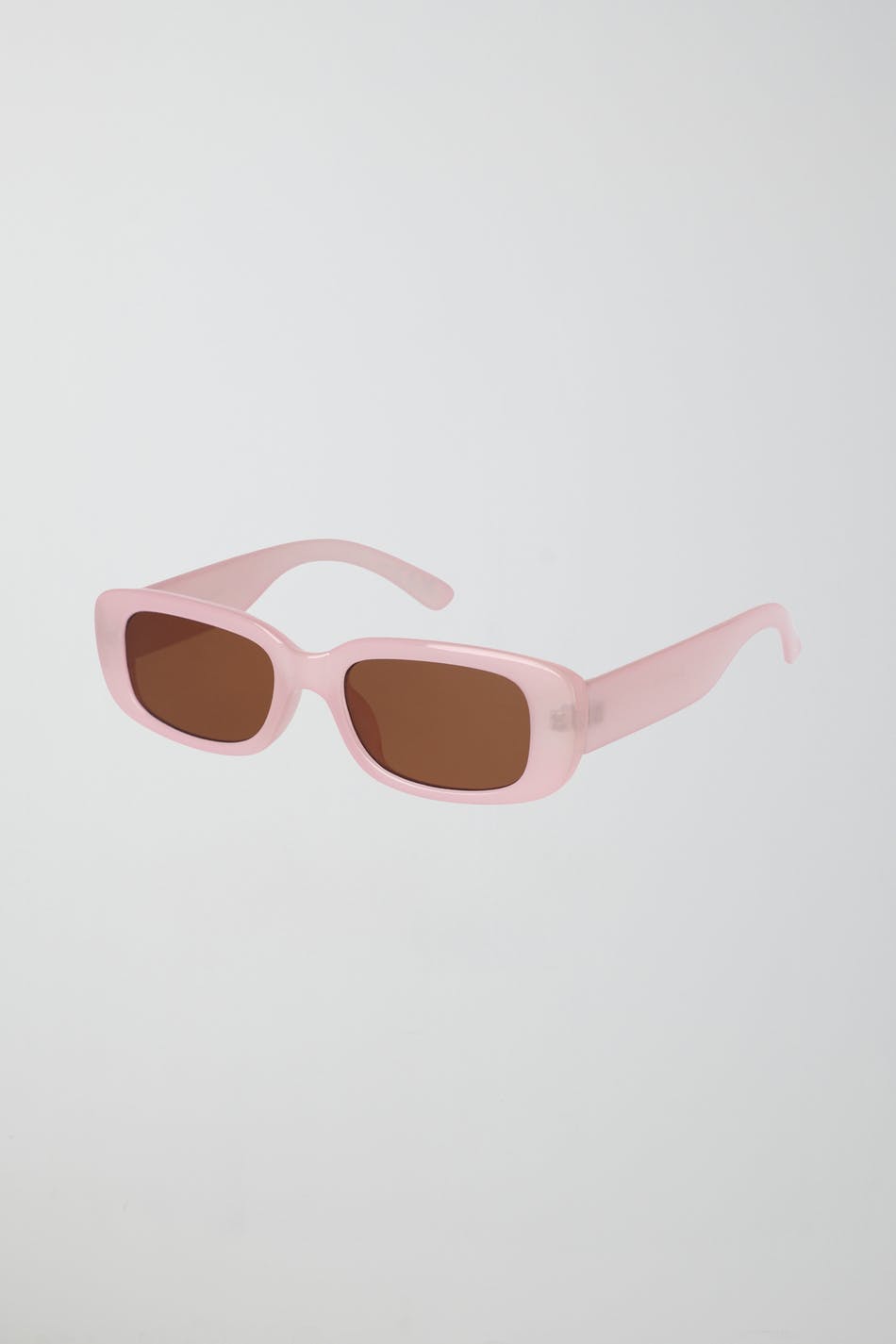 slim rectangular sunglasses - Turtle