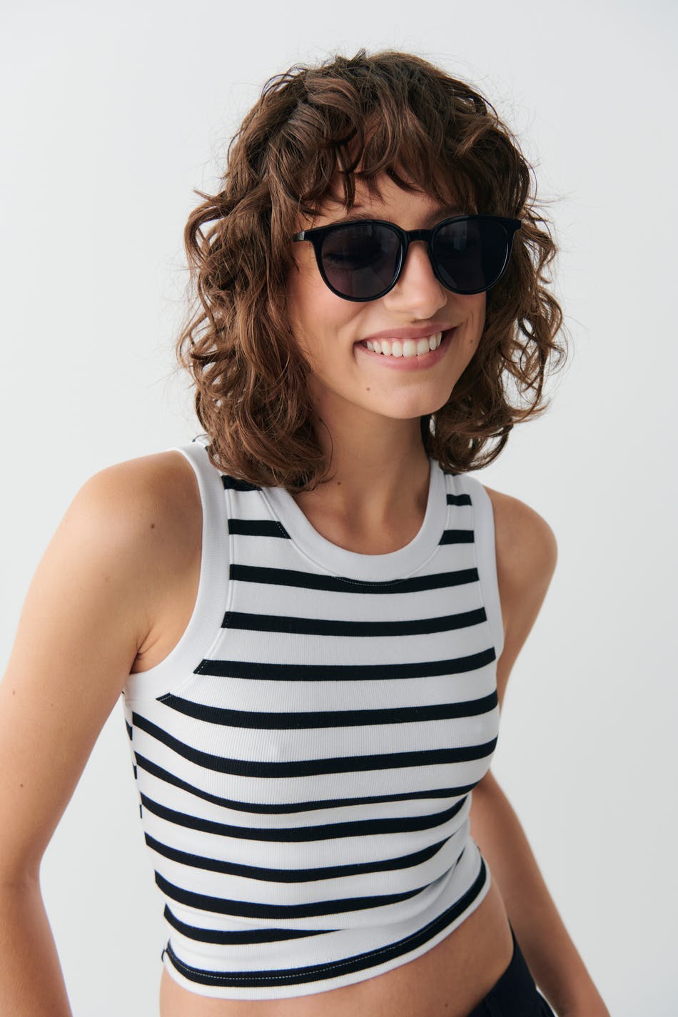 Preppy round sunglasses - Dk turtle