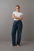 Boyfriend jeans - Dk mid blue