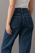Boyfriend jeans - Dk mid blue