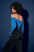 Off shoulder top - Cloisonne