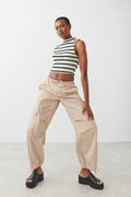 Cargo parachute trousers - Noir