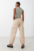 Cargo parachute trousers - Noir
